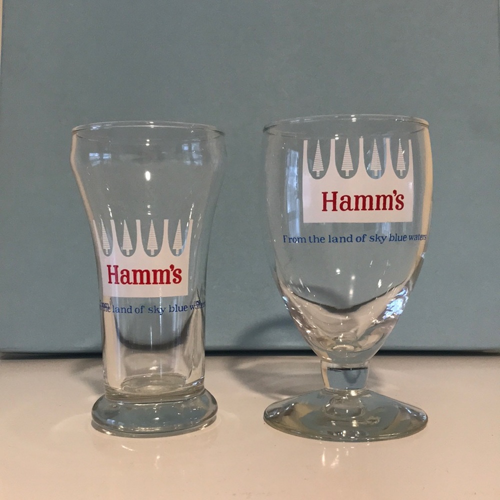 Vintage Hamm’s Beer Tappers 8 oz each